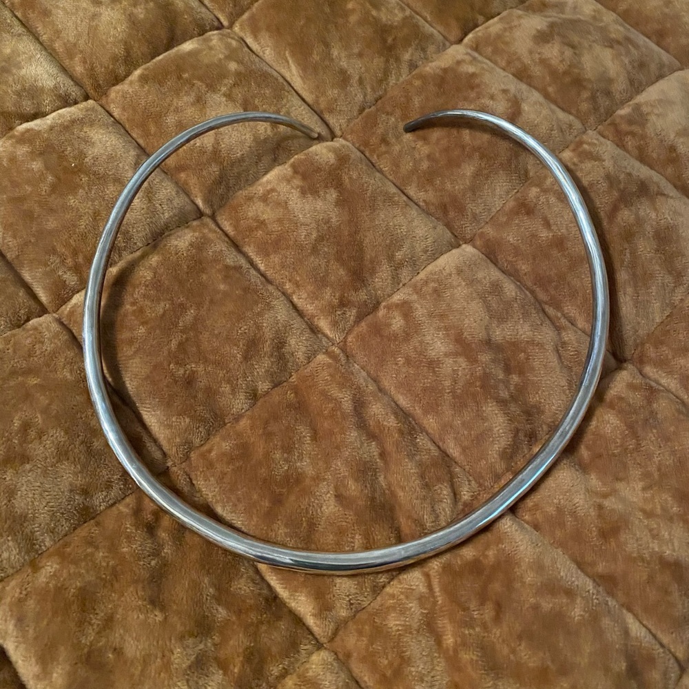 Solid Sterling Silver Collar